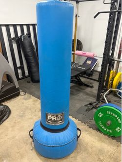 Pro boxing standing punching bag