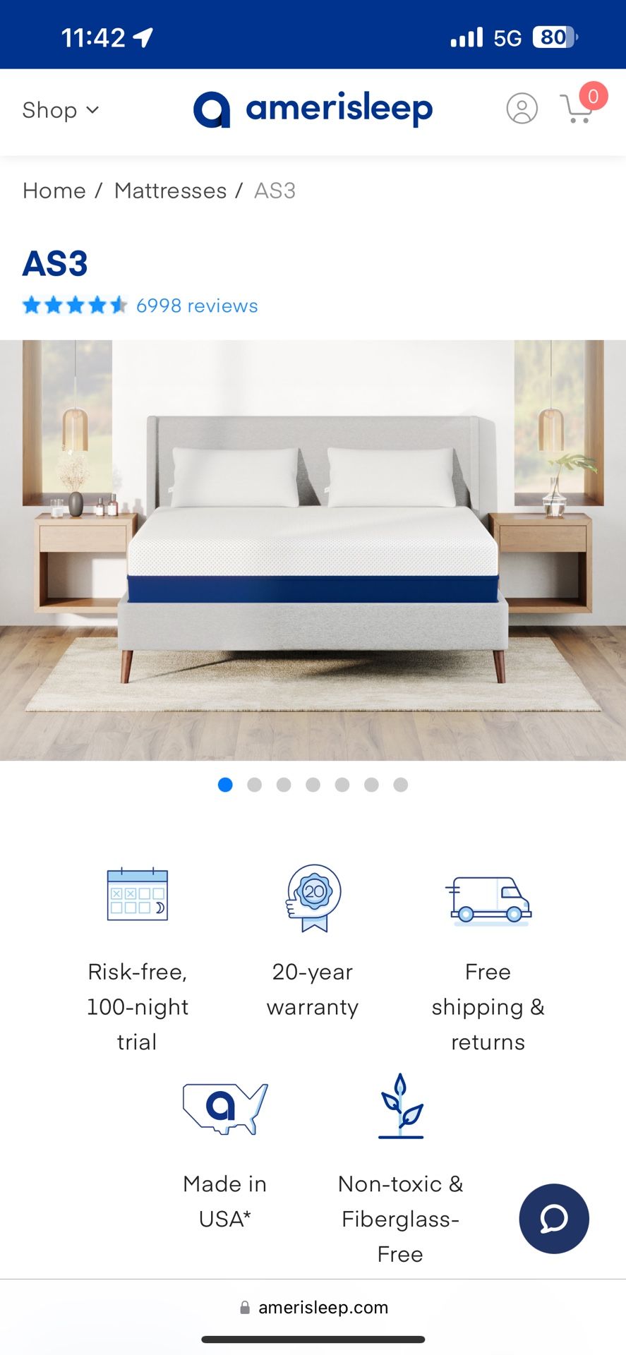 Amerisleep Mattress