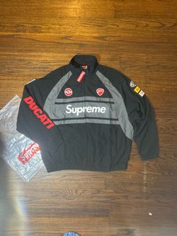 Supreme Ducati Track Jacket Black