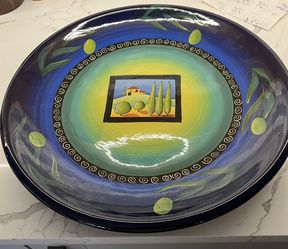 Beautiful Wall Plate Painting