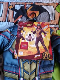 Wasp Girl Costume Size Large