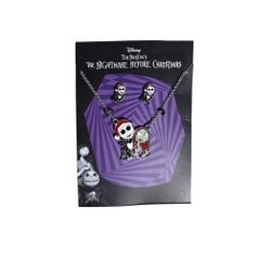 The Nightmare Before Christmas  Necklace and Earrings Set Disney New 