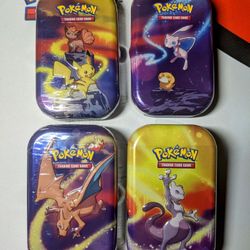 Pokemon XY Mini Tin Artset (Evolutions,Crimson)