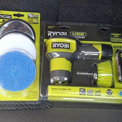 Ryobi Scrubbing Kit