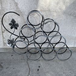 Metal Wine Bottle Rack