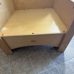 Child-Sized Reading Chair (Wooden Armchair)