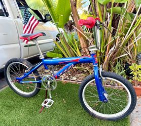 MID SCHOOL BMX BIKE SPECIALIZED FATBOY MX CHROMOLY BLUE RED