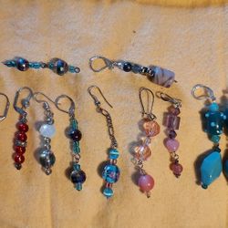 16 Vintage Earrings 