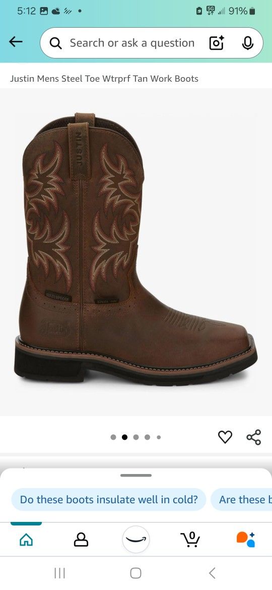 Work Boots With Steel