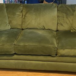 Green Sofa from La-Z-Boy