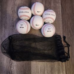 Nike Baseballs Official 6 Balls