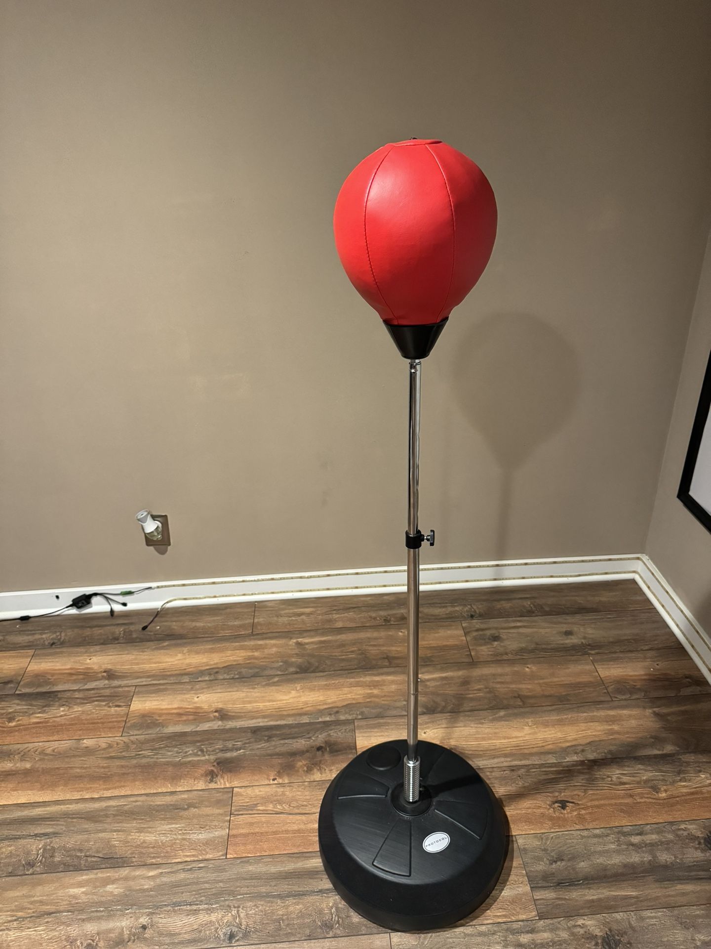 ADULT Pedestal Punching Bag with Stand & Glove Combo