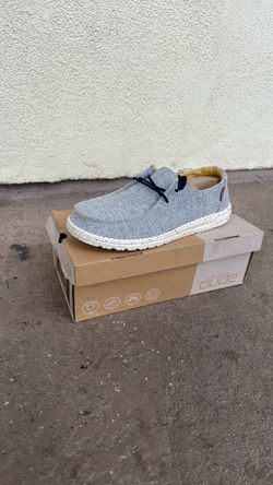 Hey dude color- chambray white blue size US9 EU40 Uk7 cm-jap26