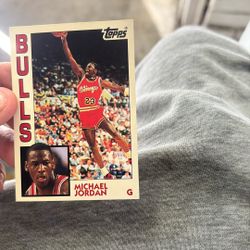 93 Topps, Michael Jordan Card