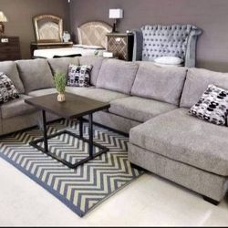 Ballinasloe Platinum Sectional Oversized Couch 