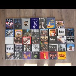 Comprehensive Beatles CD Collection - Albums, Rare Editions, and DVDs - 35+ Items