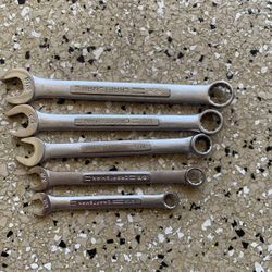 Vtg Craftsman VA Series44(contact info removed)65/16- 9/16" 6 Pt. Combination Wrench USA