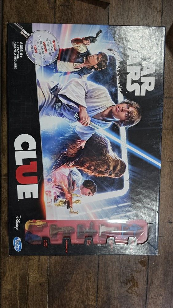 Star Wars CLUE Board Game