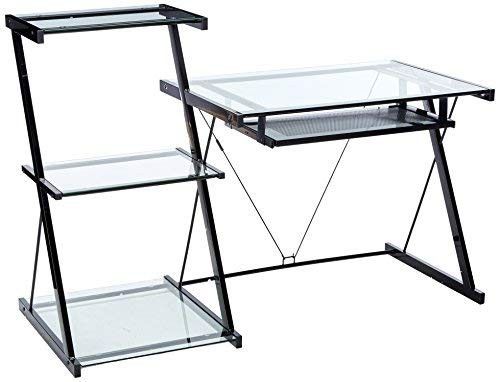 Computer Desk - Metal and Glass - Great Condition!!!