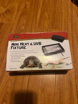 Zilla Mini Heat & UVB Fixture