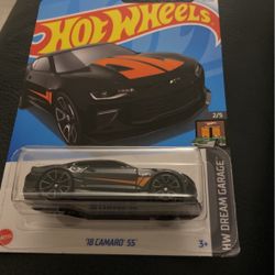 Mattel Hot Wheels '18 Camaro SS, HW Dream Garage 2/5 [Black] 32/250