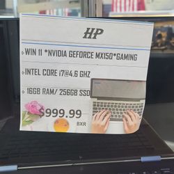 Hp SPECTRE I7 Core Gaming Laptop 
