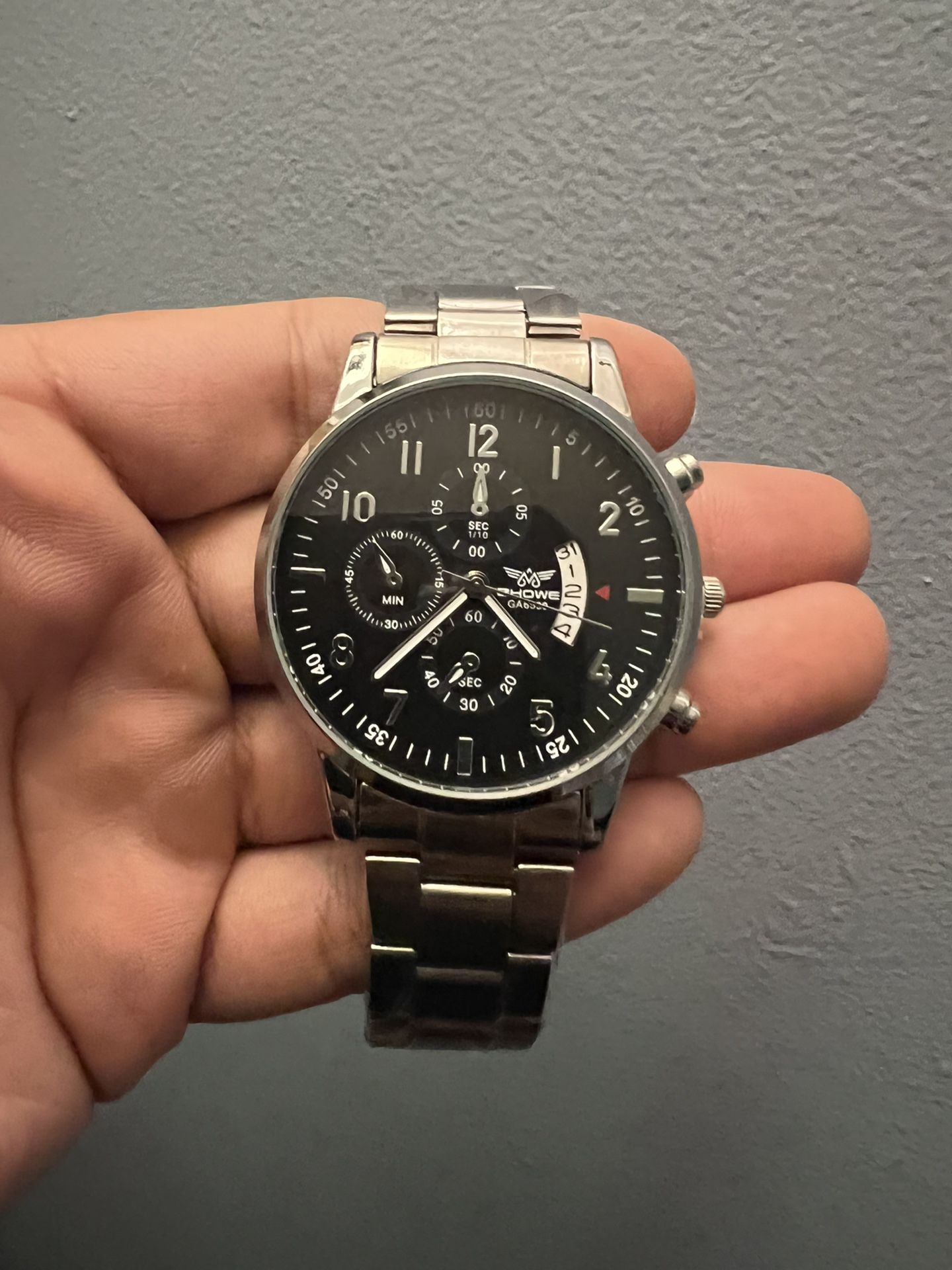 Brand New Mens Silver Watch