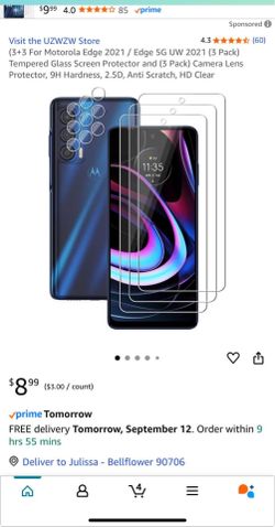 (3+3 For Motorola Edge 2021 GLASS