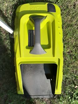 RYOBI LAWNMOWER BAG.