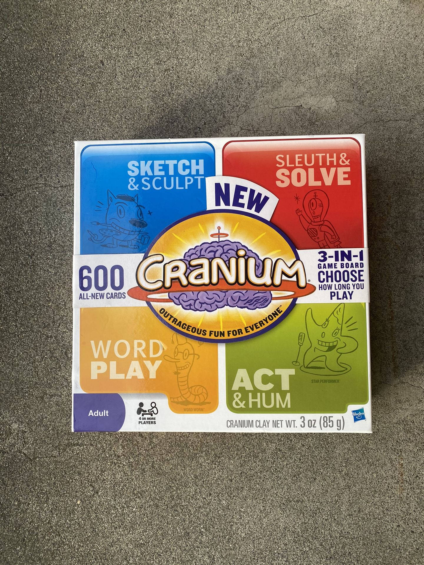 Cranium 3-1 Board Game!