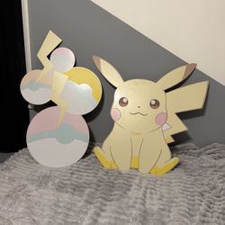 Pokemon Wood Props 