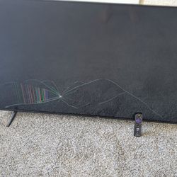 55 Inch TLC Roku Tv Free Cracked Screen