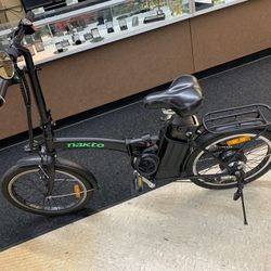 Nakto Electric Folding Bike With Charger