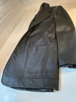 Roundtree & Yorke Genuine Lambskin Leather Jacket Large