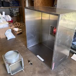 Restaurant Hood - Stainless Steel