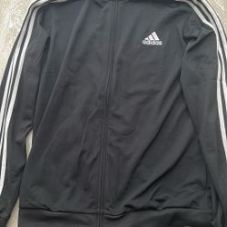 Large Black Adidas Tracksuit