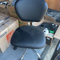 Black Rolling Office Chair X2