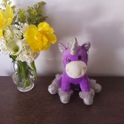 New Purple Unicorn Plush