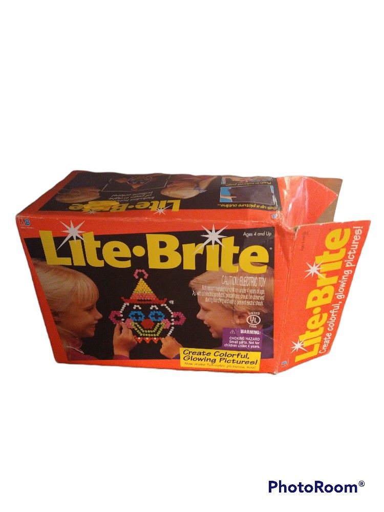 Vintage Lite Brite 1990 Milton Bradley Working