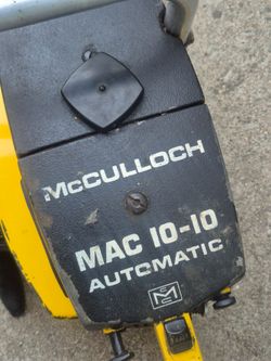 McCulloch vintage saw
