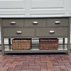 Pottery Barn Dresser (or Console, Changing Table, Buffet, Kitchen Island) 