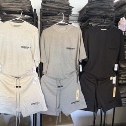 Essentials pants and shirts