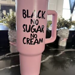 Pink/Black Tumbler 