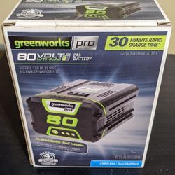 Greenworks Pro 80v Lithium 2ah Battery 