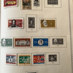 🇩🇪 German  Democratic Republic Collection Of 26 Postage Stamps Issued 1960 To 1961