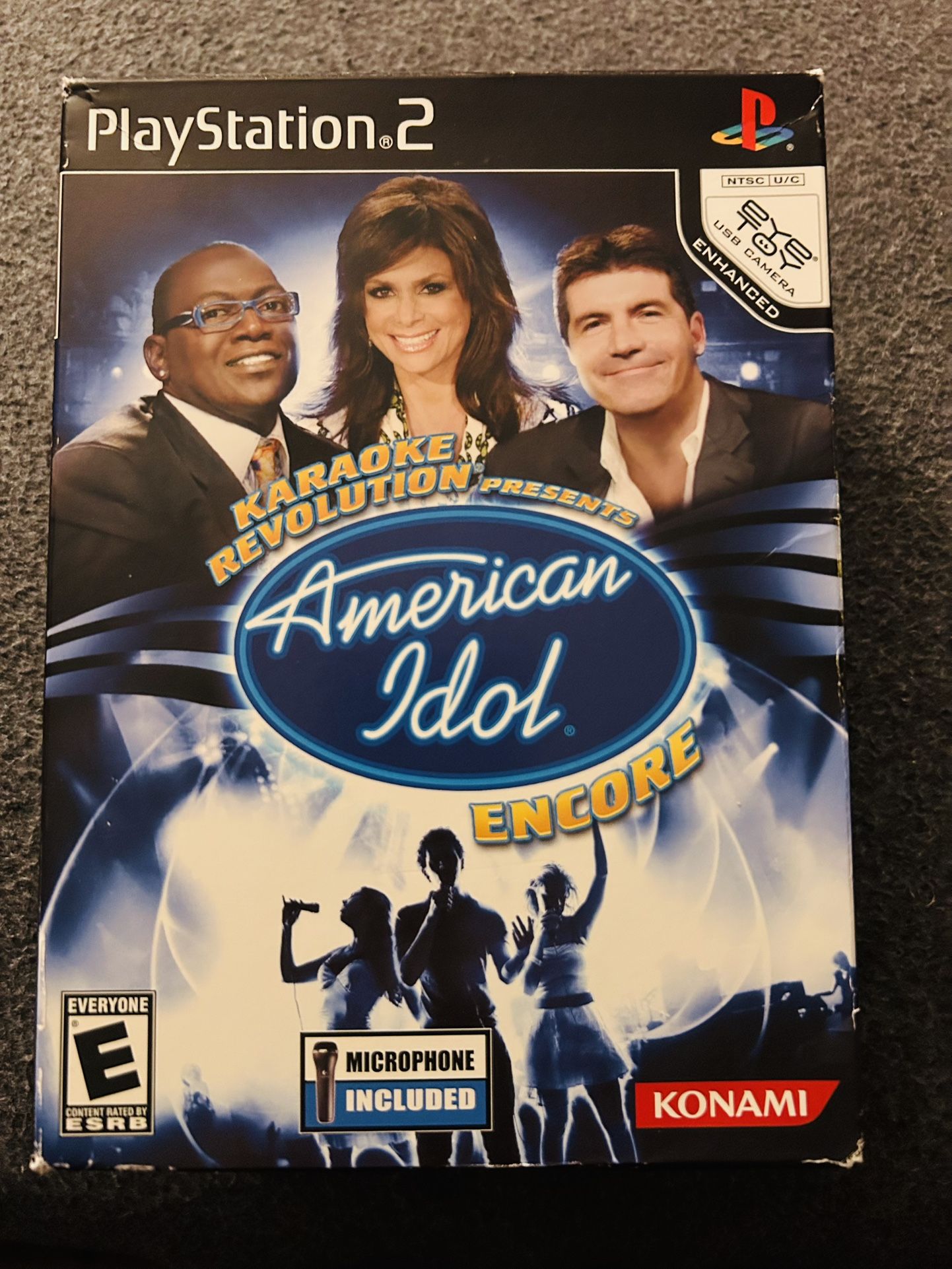 PS2 American Idol Encore Karaoke Revolution