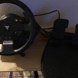 Wheel And Pedal Set For Xbox