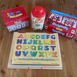 Kids Learning Games CVC Set Spelling Melissa & Doug Puzzle