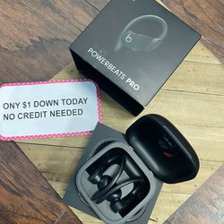 Powerbeats Pro Headphones Like New  - PAY $1 To Take It Home - Pay the rest later