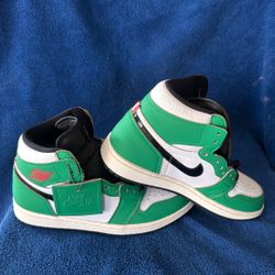 Jordan1 Lucky Green